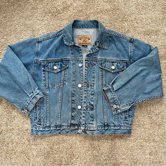 GAP Jackets & Coats Vintage Gap Trucker Jean Jacket Poshmark